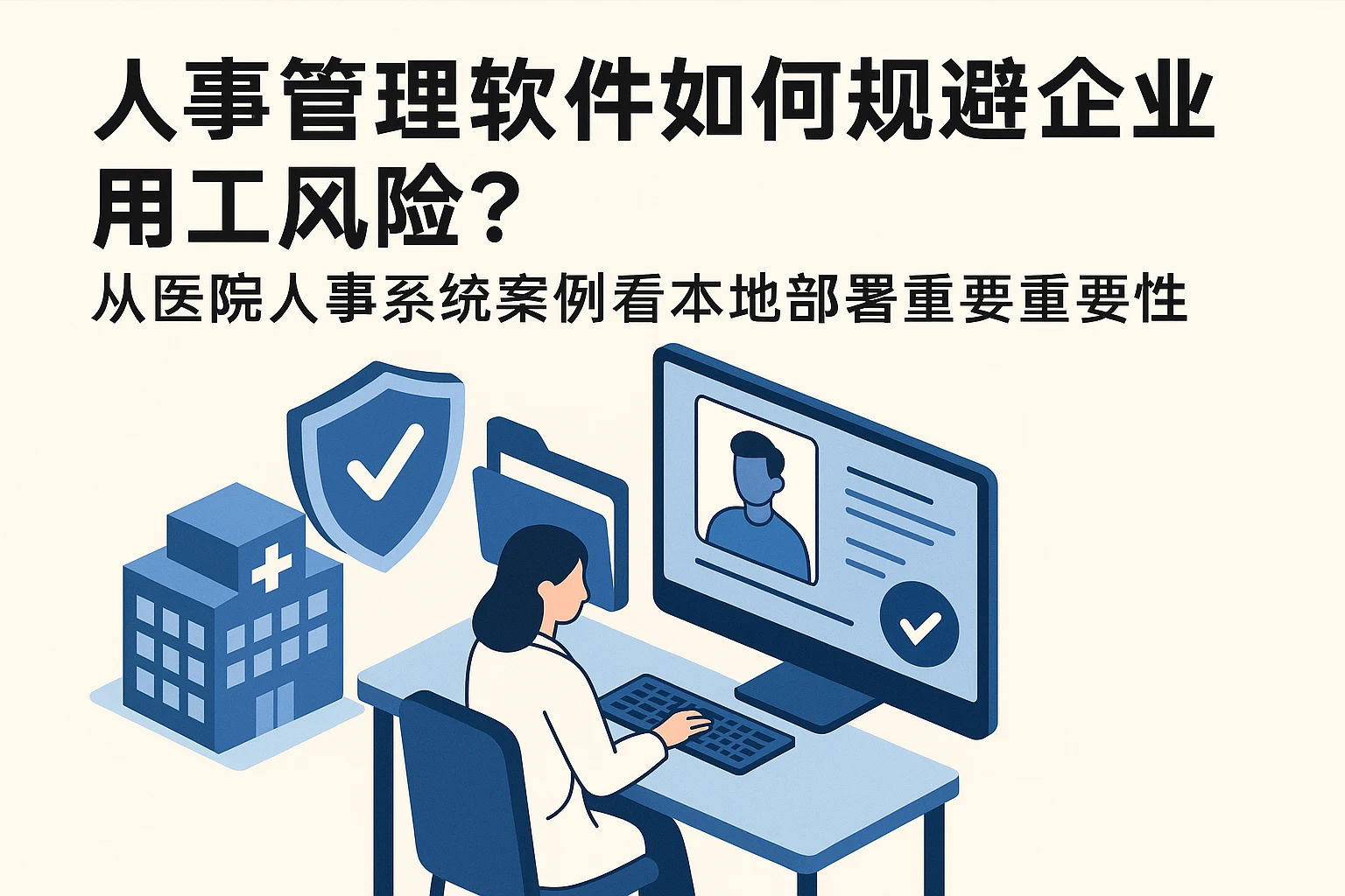 人事管理软件如何规避企业用工风险？从医院人事系统案例看本地部署的重要性