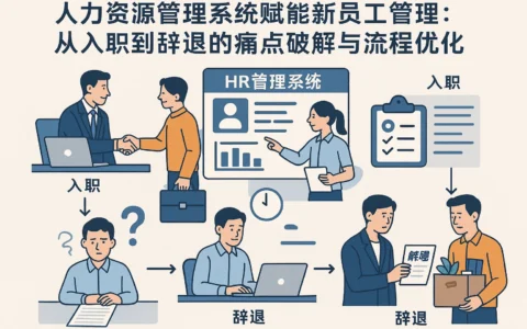 人力资源管理系统赋能新员工管理：从入职到辞退的痛点破解与流程优化