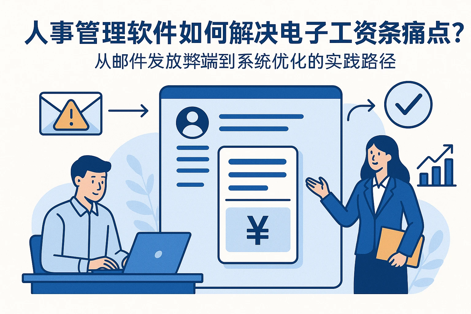 人事管理软件如何解决电子工资条痛点？从邮件发放弊端到系统优化的实践路径