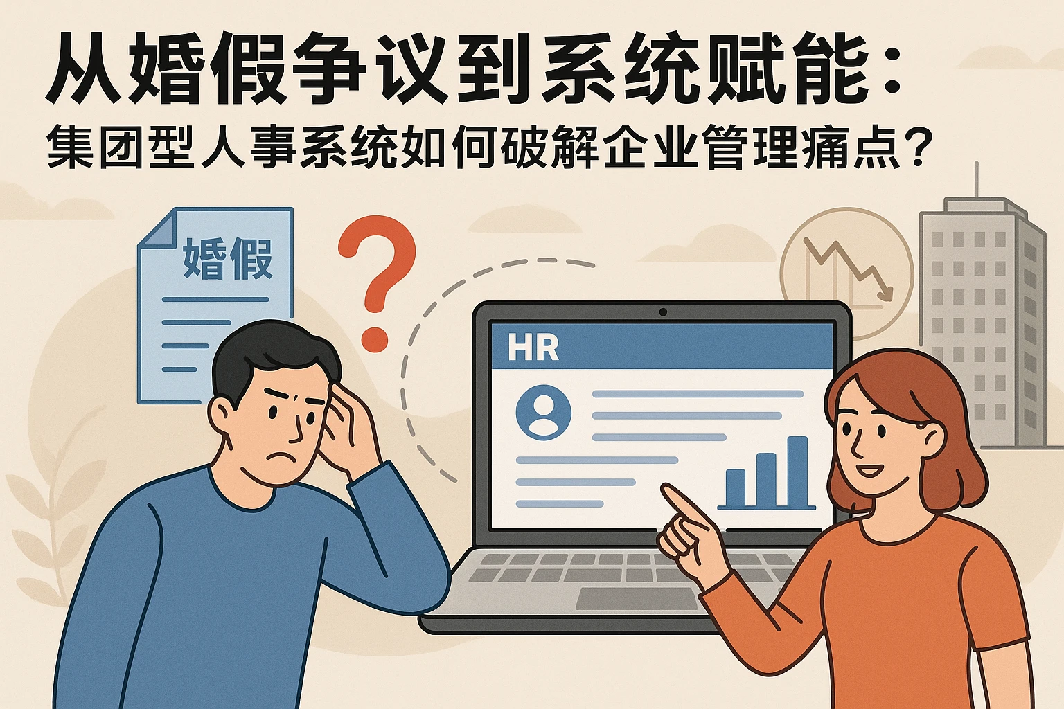 从婚假争议到系统赋能：集团型人事系统如何破解企业管理痛点？