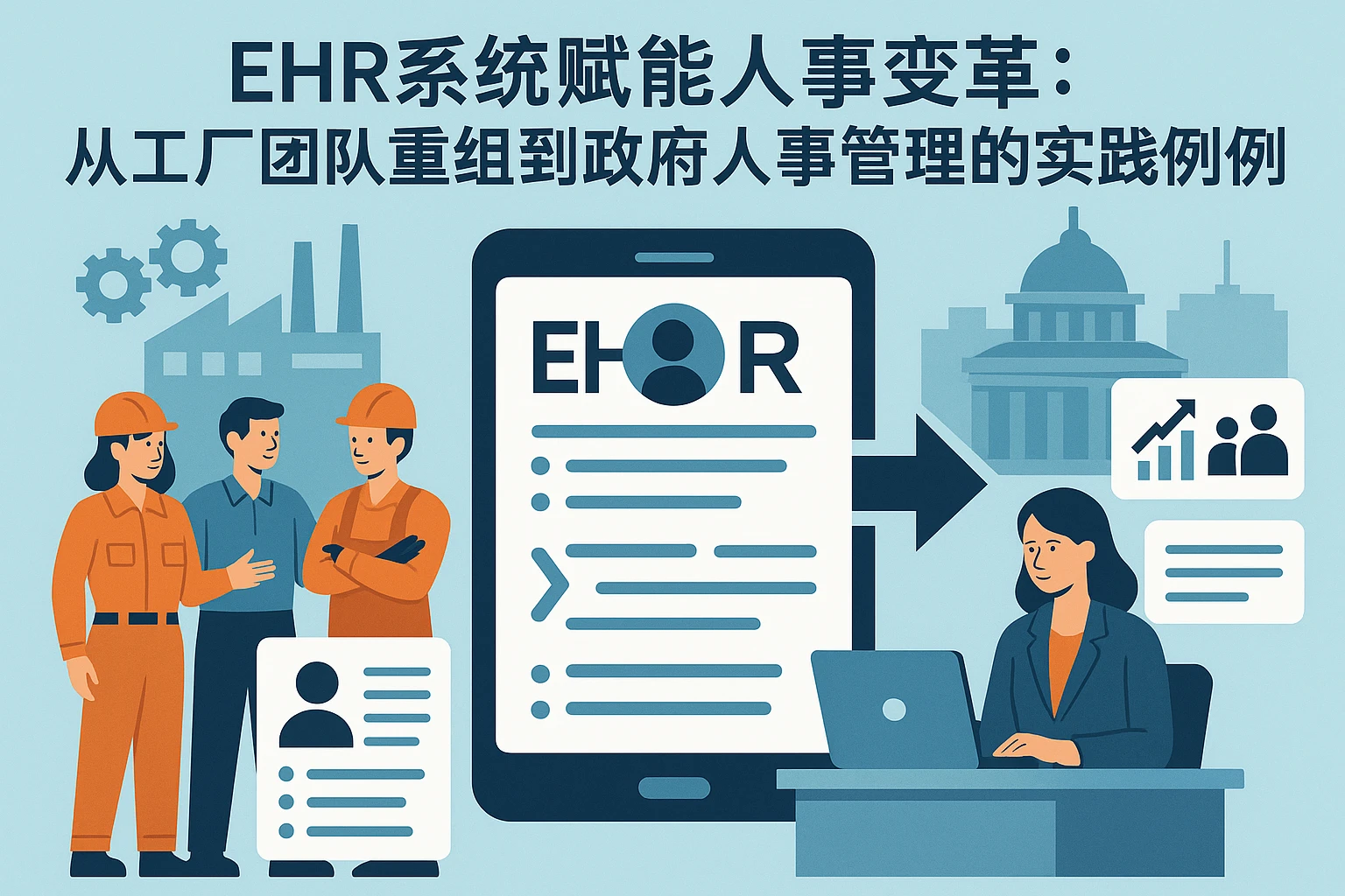 EHR系统赋能人事变革：从工厂团队重组到政府人事管理的实践案例