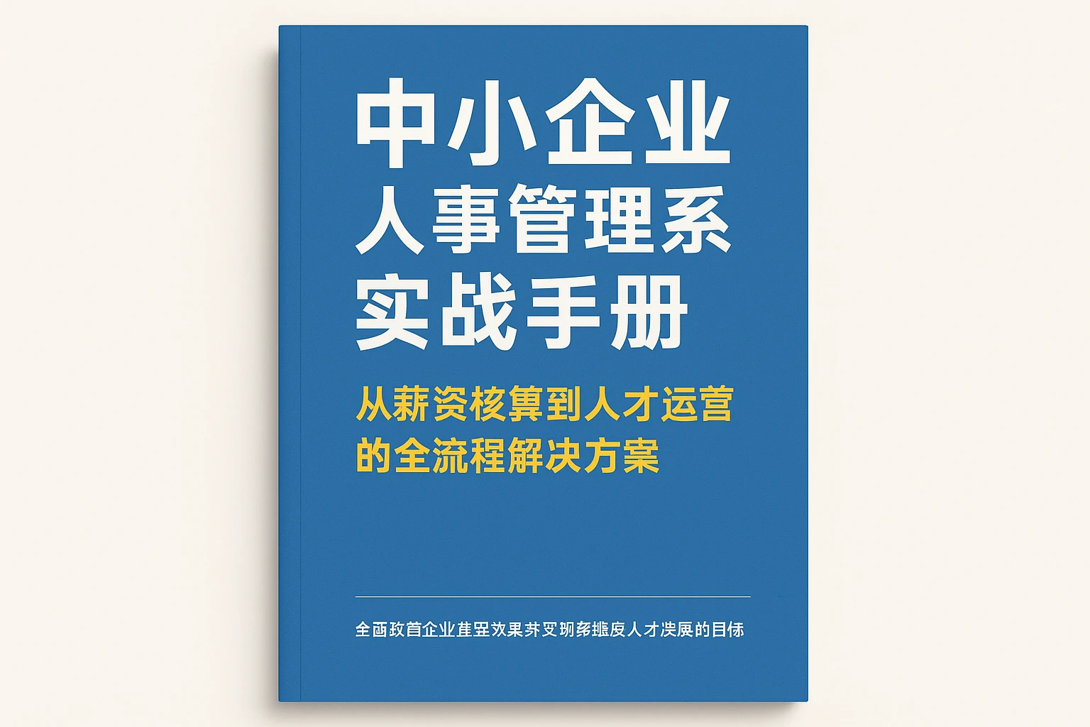 中小企业人事管理系统实战手册：从薪资核算到人才运营的全流程解决方案