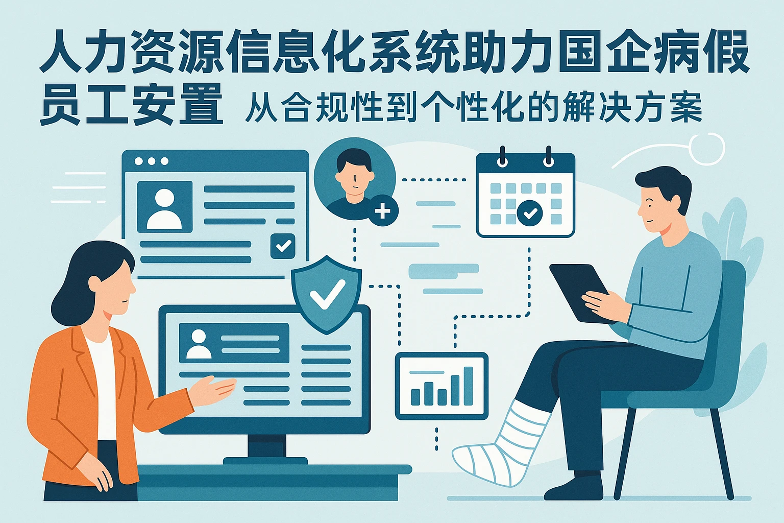 人力资源信息化系统助力国企病假员工安置：从合规性到个性化的解决方案