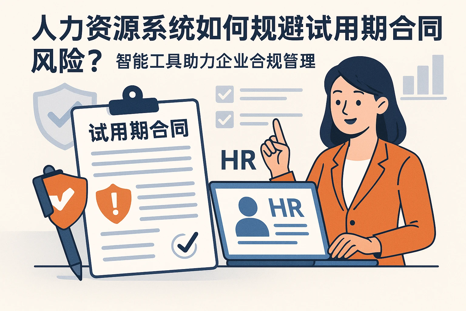 人力资源系统如何规避试用期合同风险？智能工具助力企业合规管理