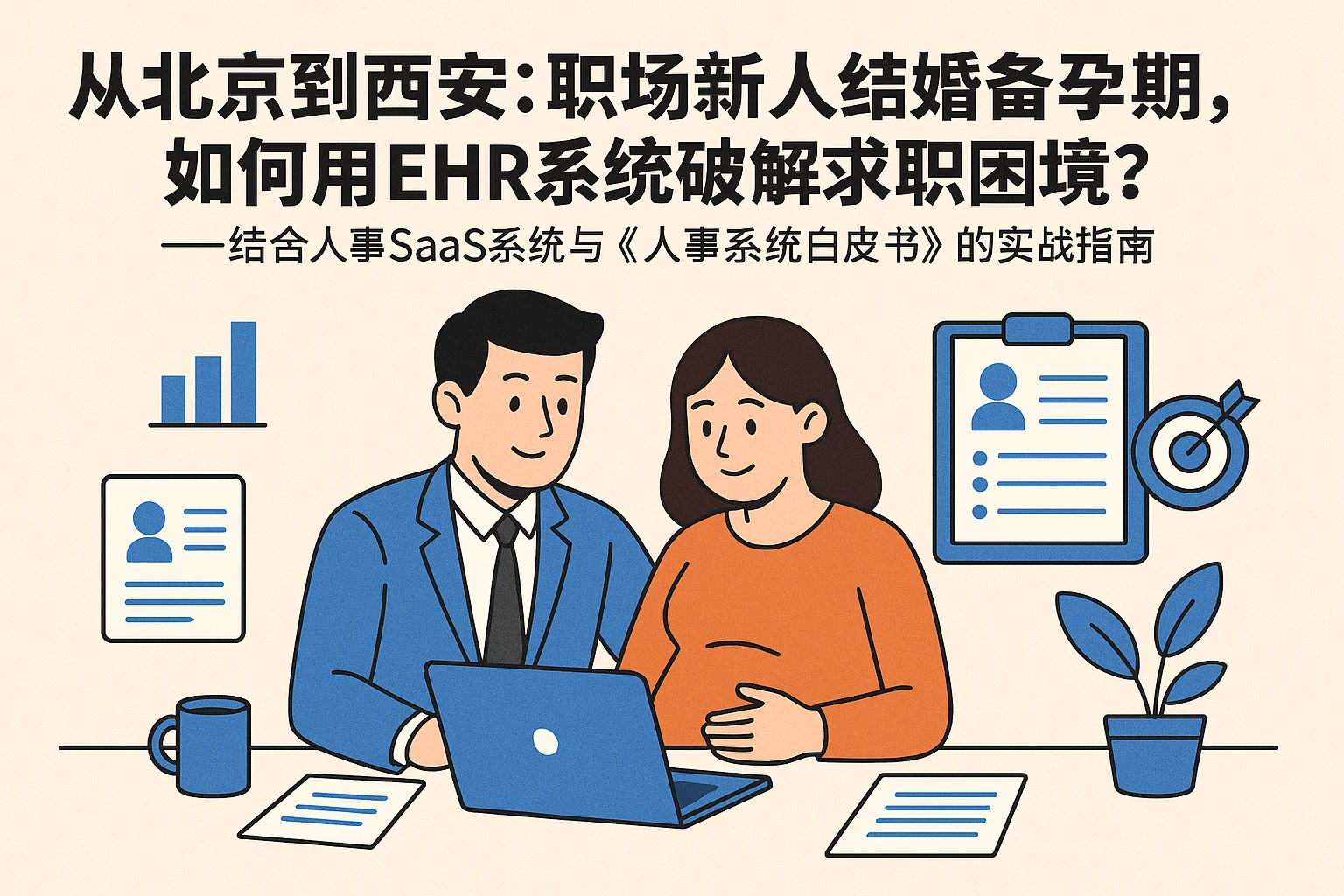 从北京到西安：职场新人结婚备孕期，如何用EHR系统破解求职困境？——结合人事SaaS系统与《人事系统白皮书》的实战指南