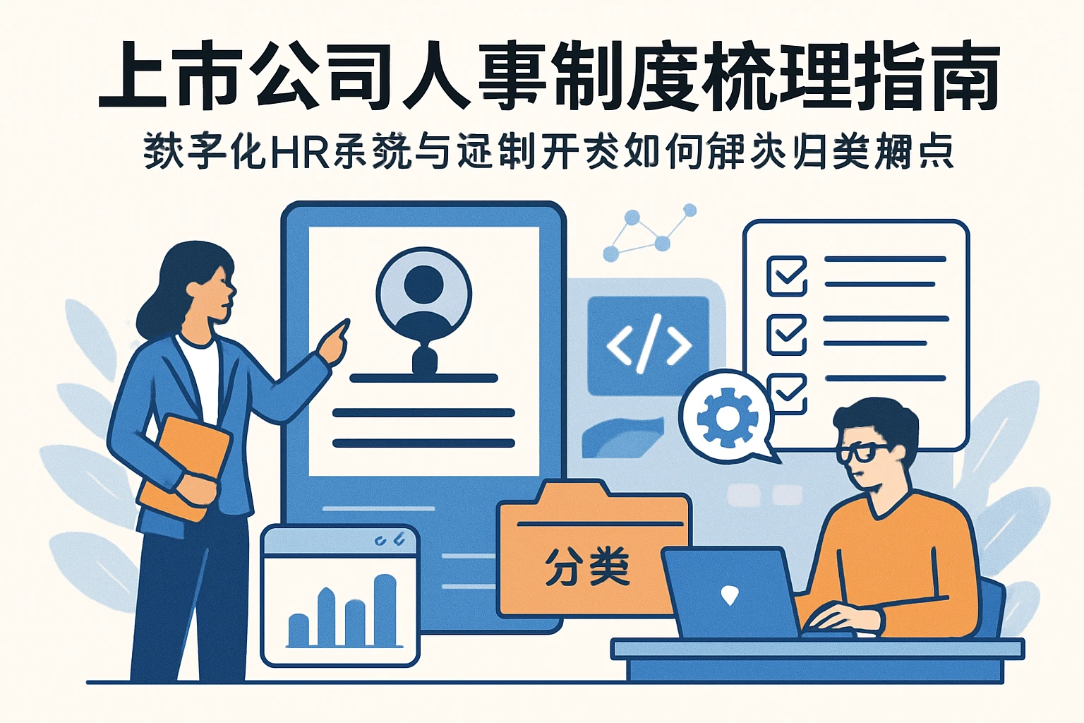 上市公司人事制度梳理指南：数字化HR系统与定制开发如何解决归类痛点