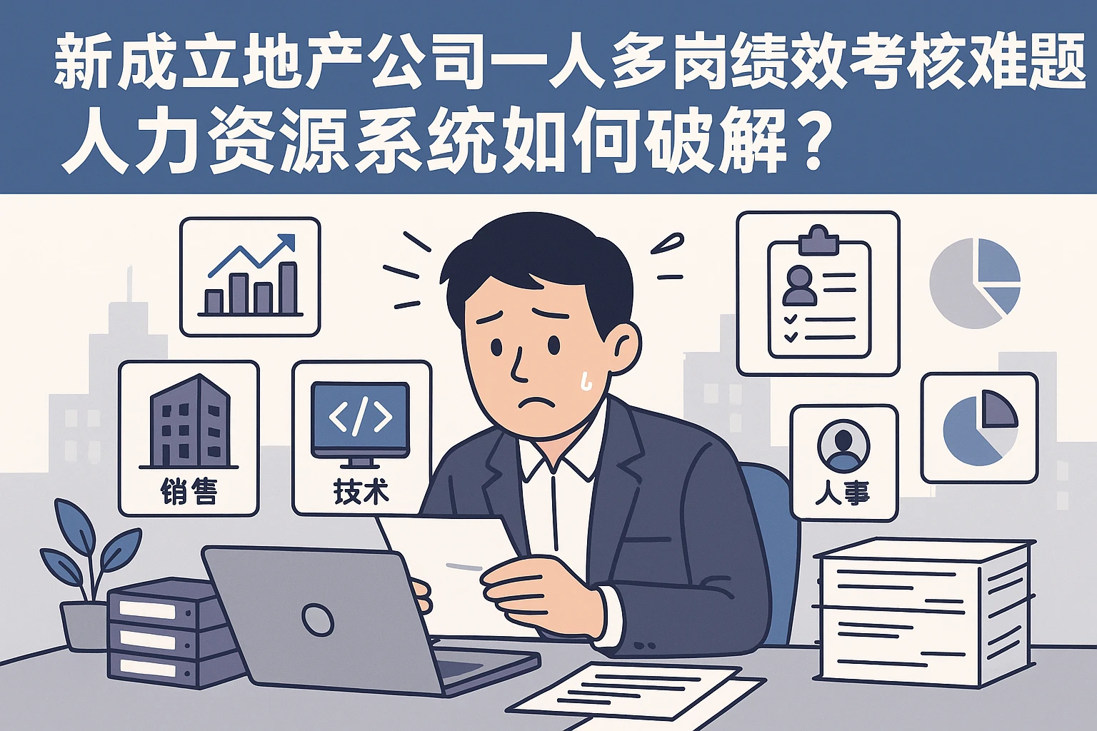 新成立地产公司一人多岗绩效考核难题：人力资源系统如何破解？