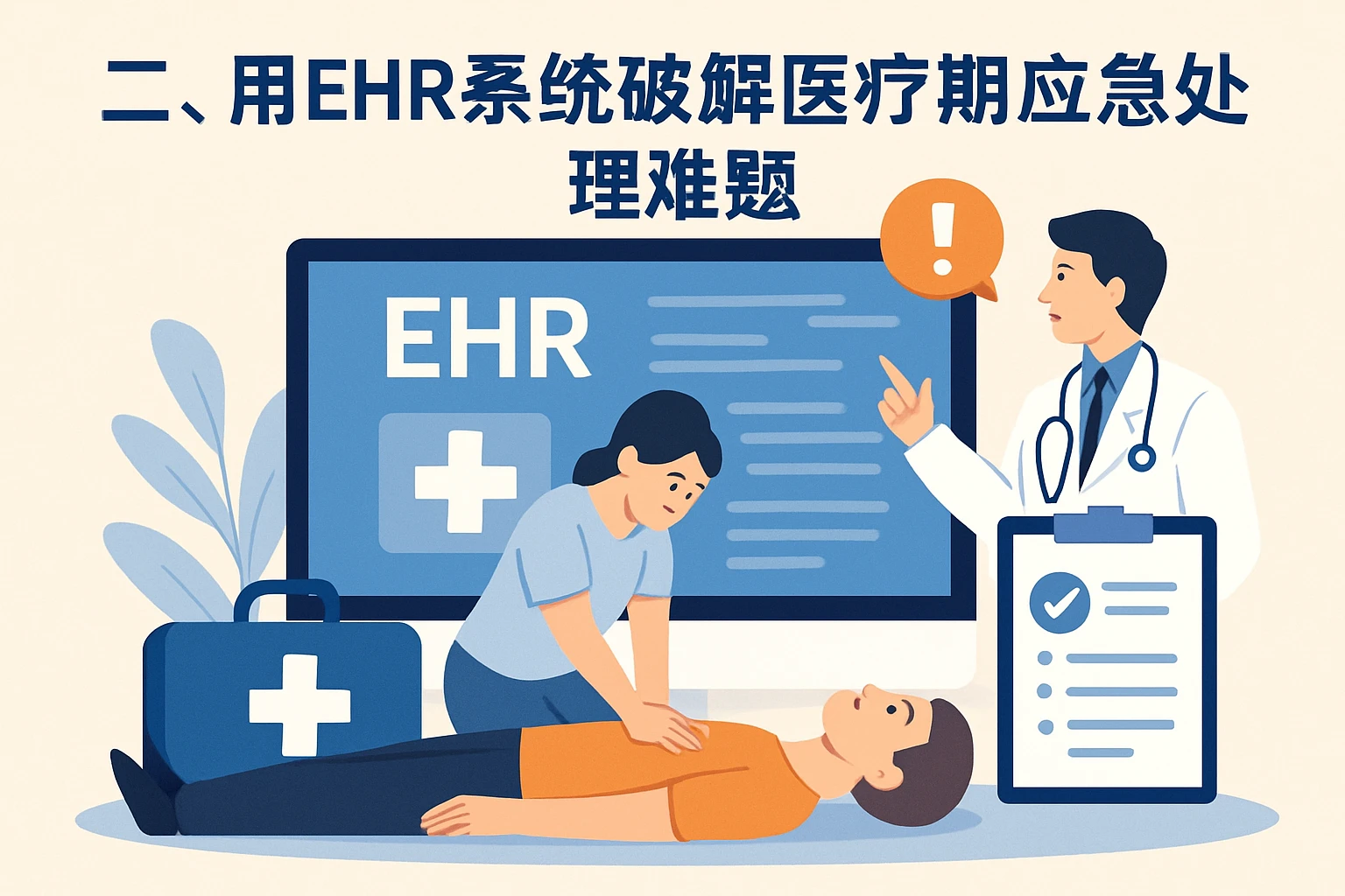 二、用ehr系统破解医疗期应急处理难题