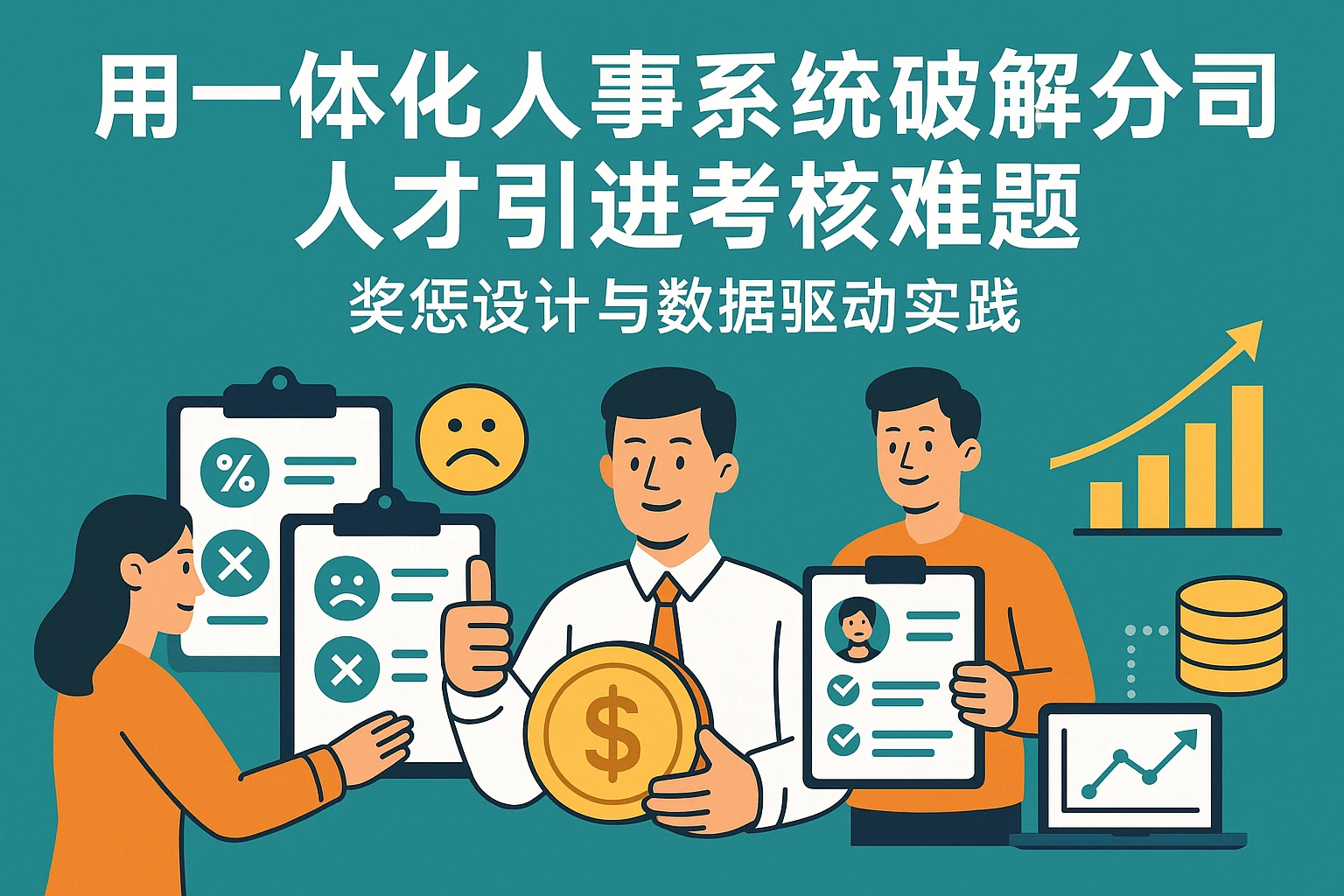 用一体化人事系统破解分公司人才引进考核难题：奖惩设计与数据驱动实践
