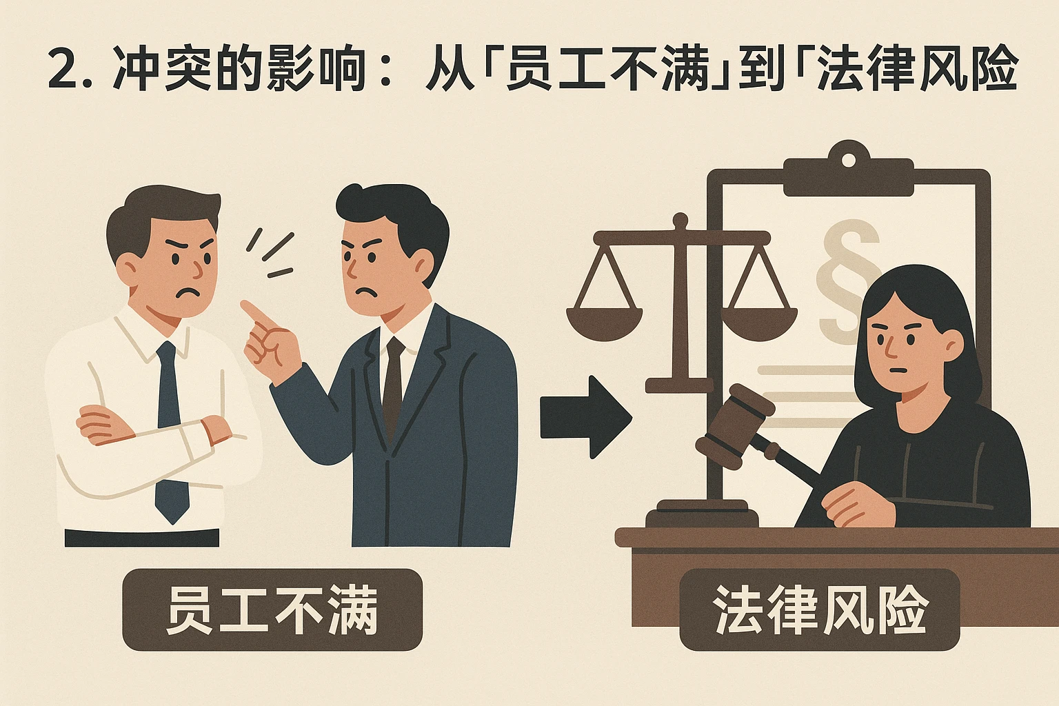 2. 冲突的影响：从