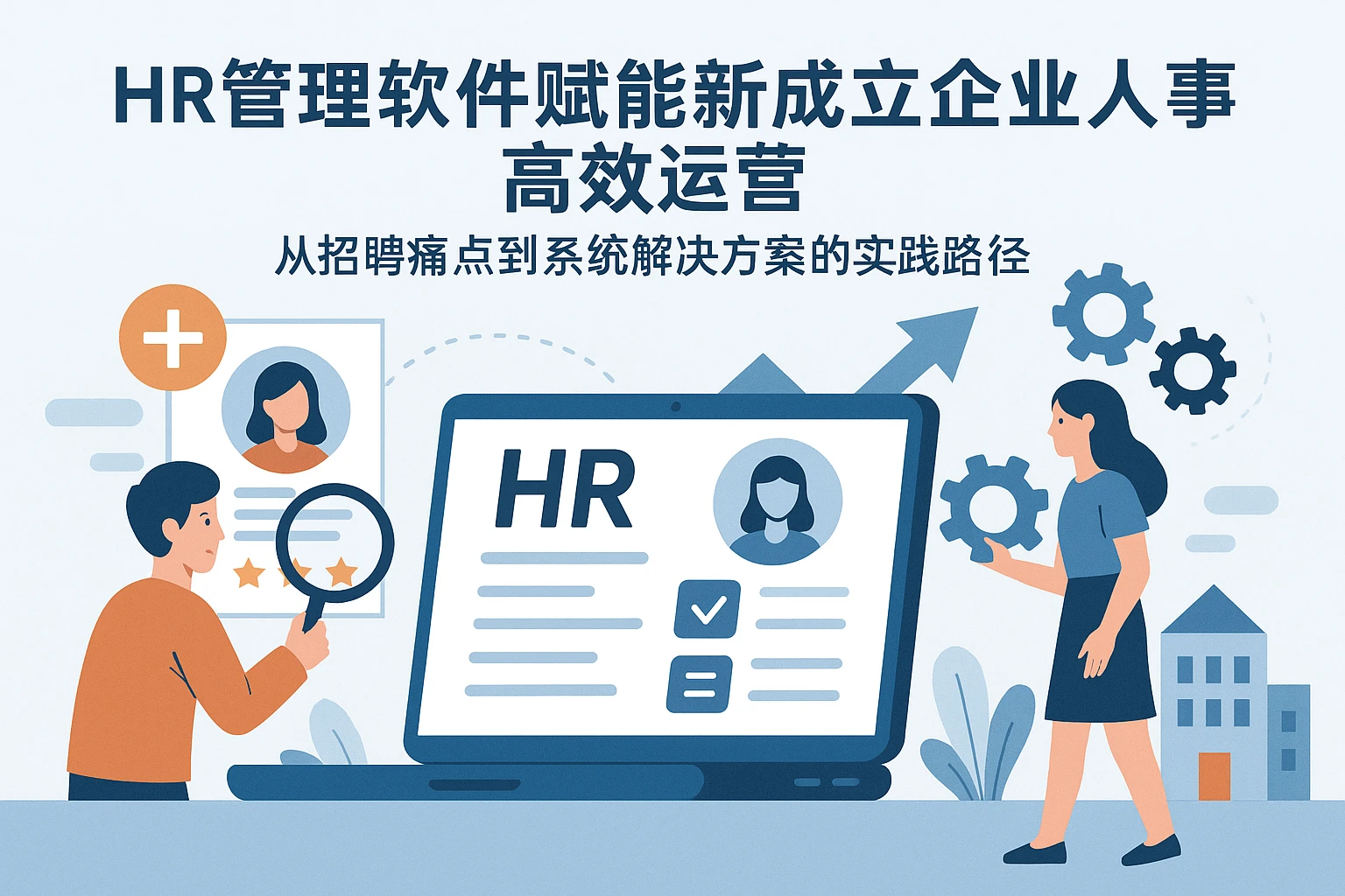 HR管理软件赋能新成立企业人事高效运营——从招聘痛点到系统解决方案的实践路径