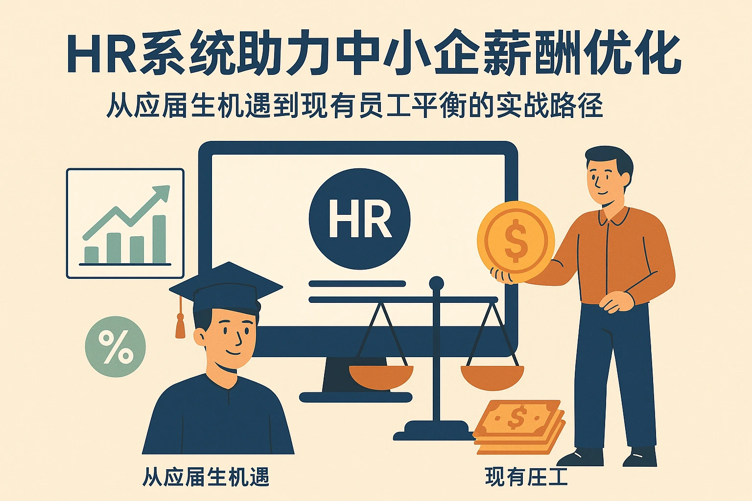 HR系统助力中小企薪酬优化：从应届生机遇到现有员工平衡的实战路径