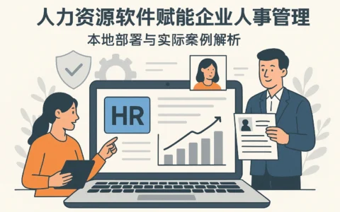 人力资源软件赋能企业人事管理：本地部署与实际案例解析