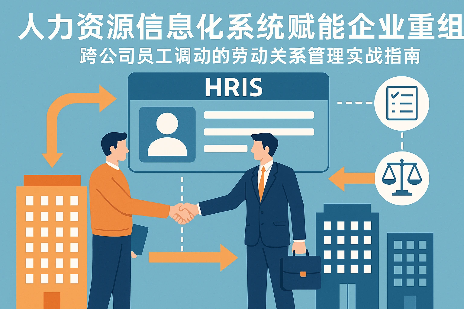 人力资源信息化系统赋能企业重组：跨公司员工调动的劳动关系管理实战指南