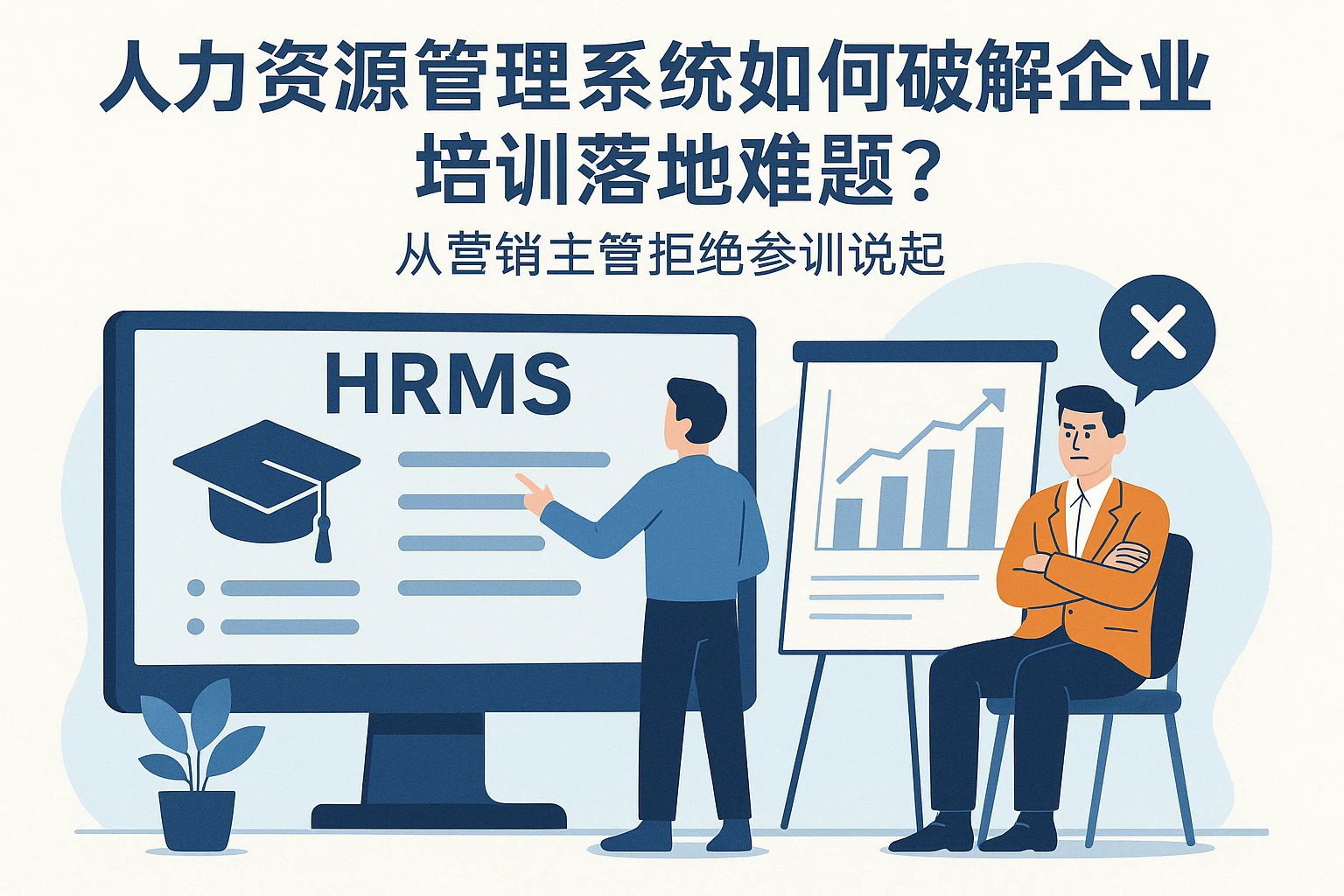 人力资源管理系统如何破解企业培训落地难题？从营销主管拒绝参训说起