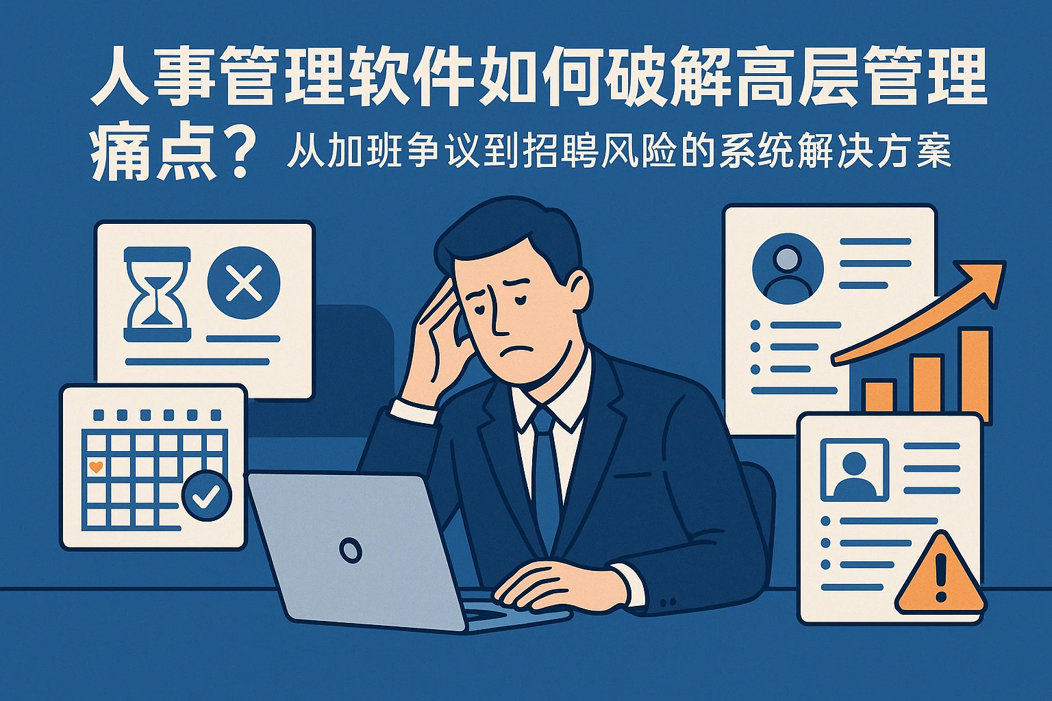 人事管理软件如何破解高层管理痛点？从加班争议到招聘风险的系统解决方案