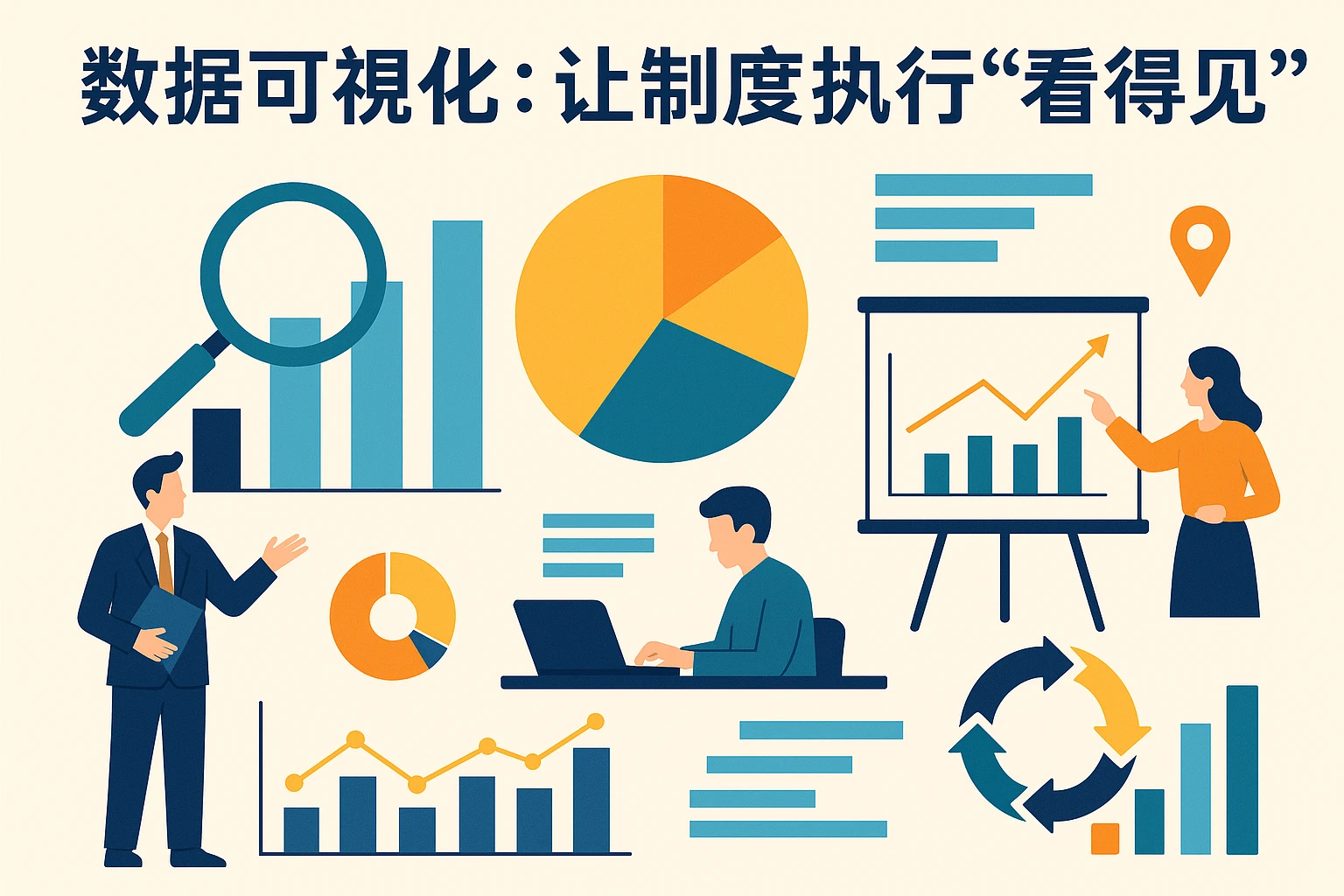 2. 数据可视化：让制度执行“看得见”