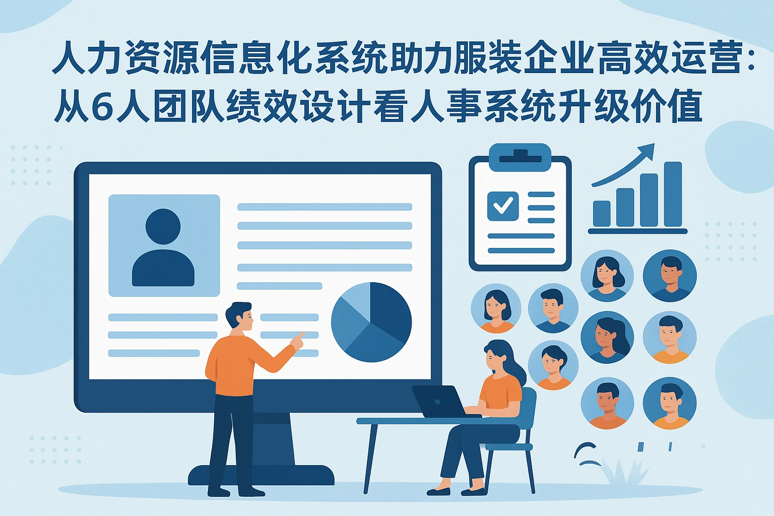 人力资源信息化系统助力服装企业高效运营：从6人团队绩效设计看人事系统升级价值