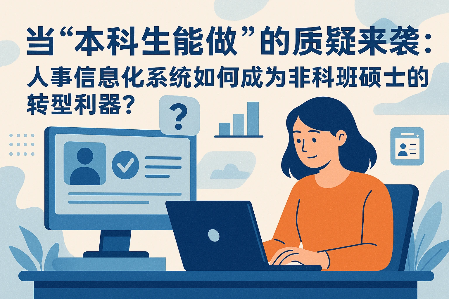 当“本科生能做”的质疑来袭：人事信息化系统如何成为非科班硕士的转型利器？