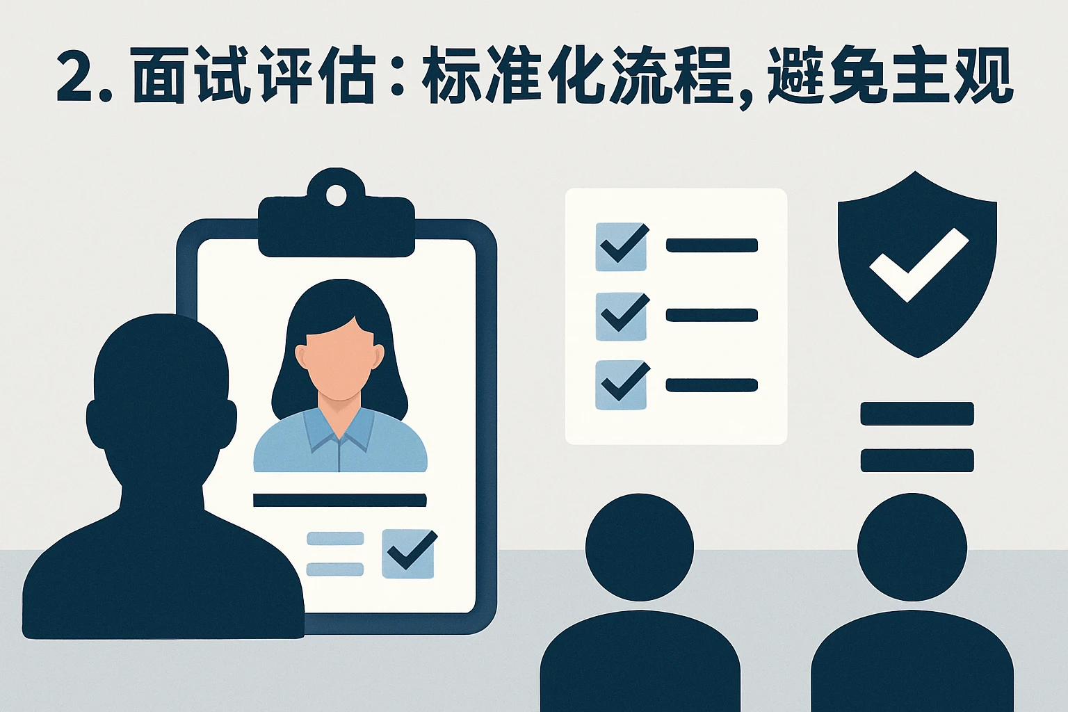 2. 面试评估：标准化流程，避免主观偏差