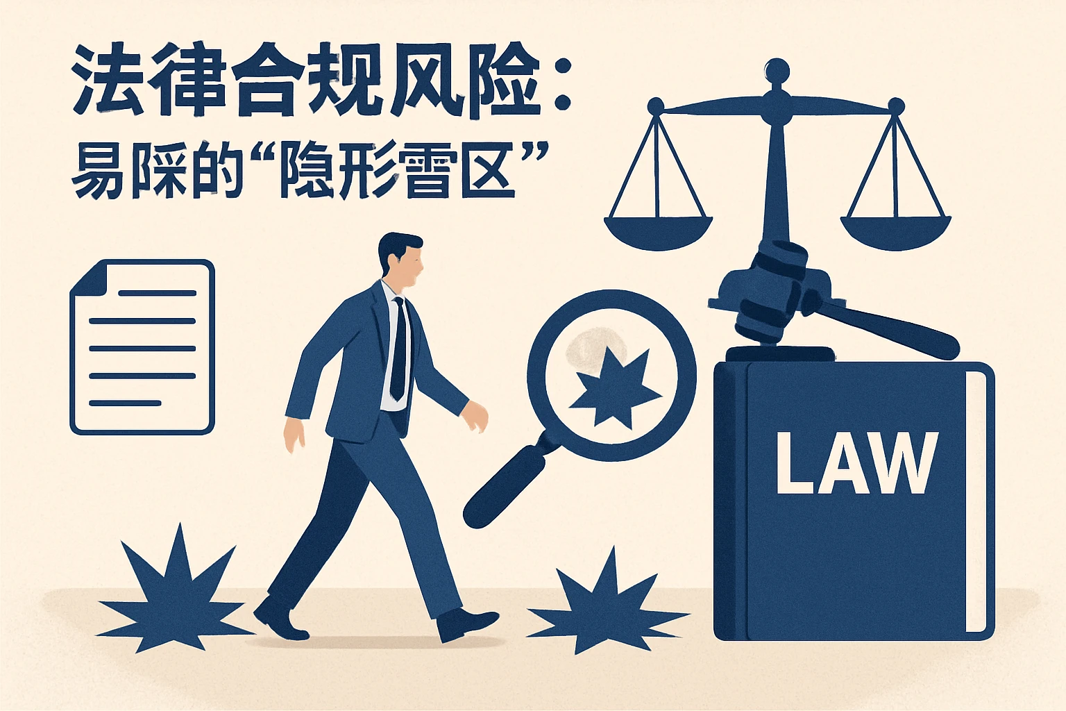 2. 法律合规风险：易踩的“隐形雷区”