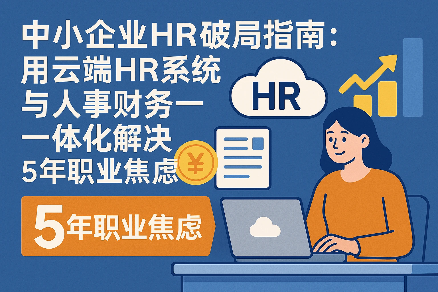 中小企业HR破局指南：用云端HR系统与人事财务一体化解决5年职业焦虑