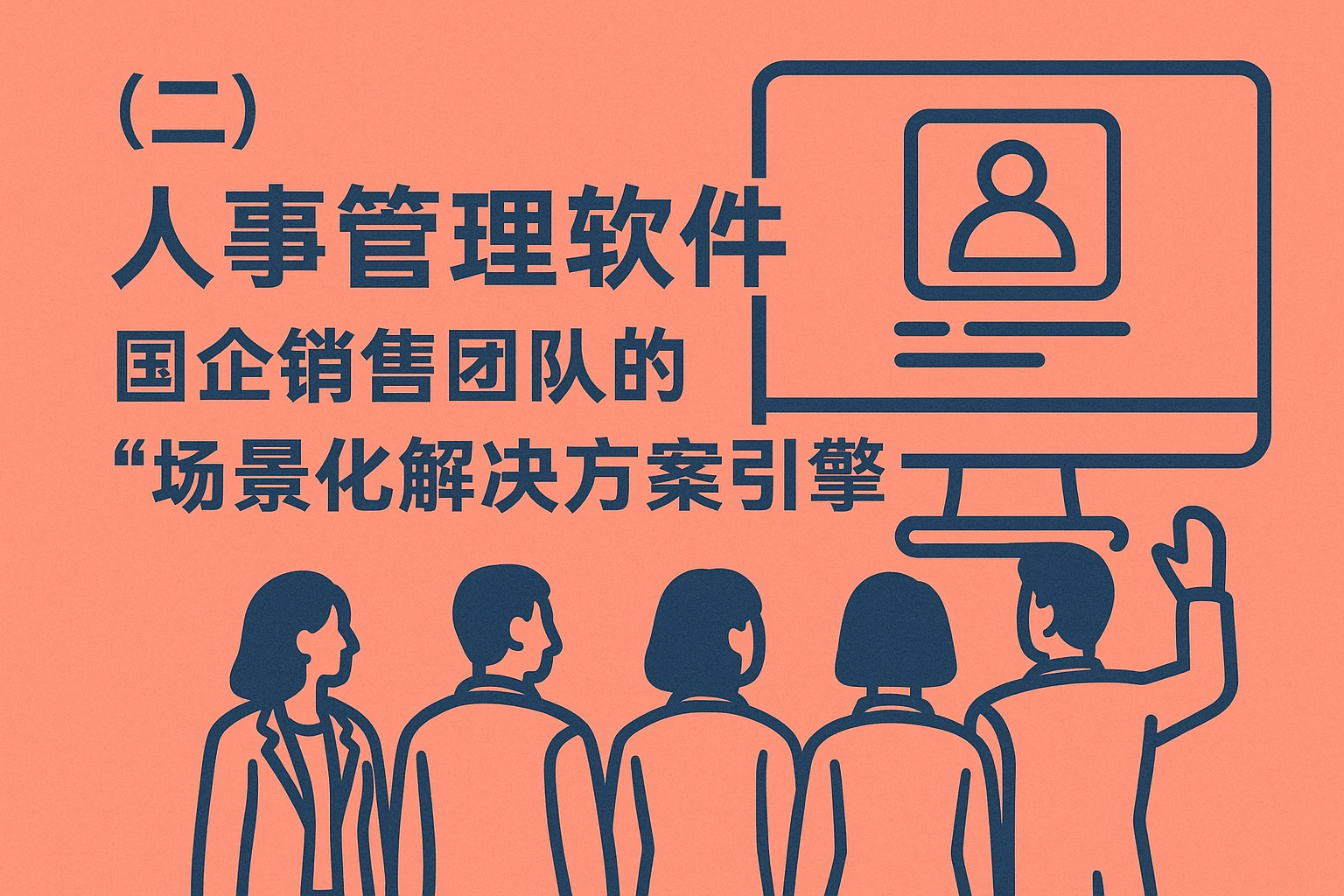 (二)人事管理软件:国企销售团队的“场景化解决方案引擎”