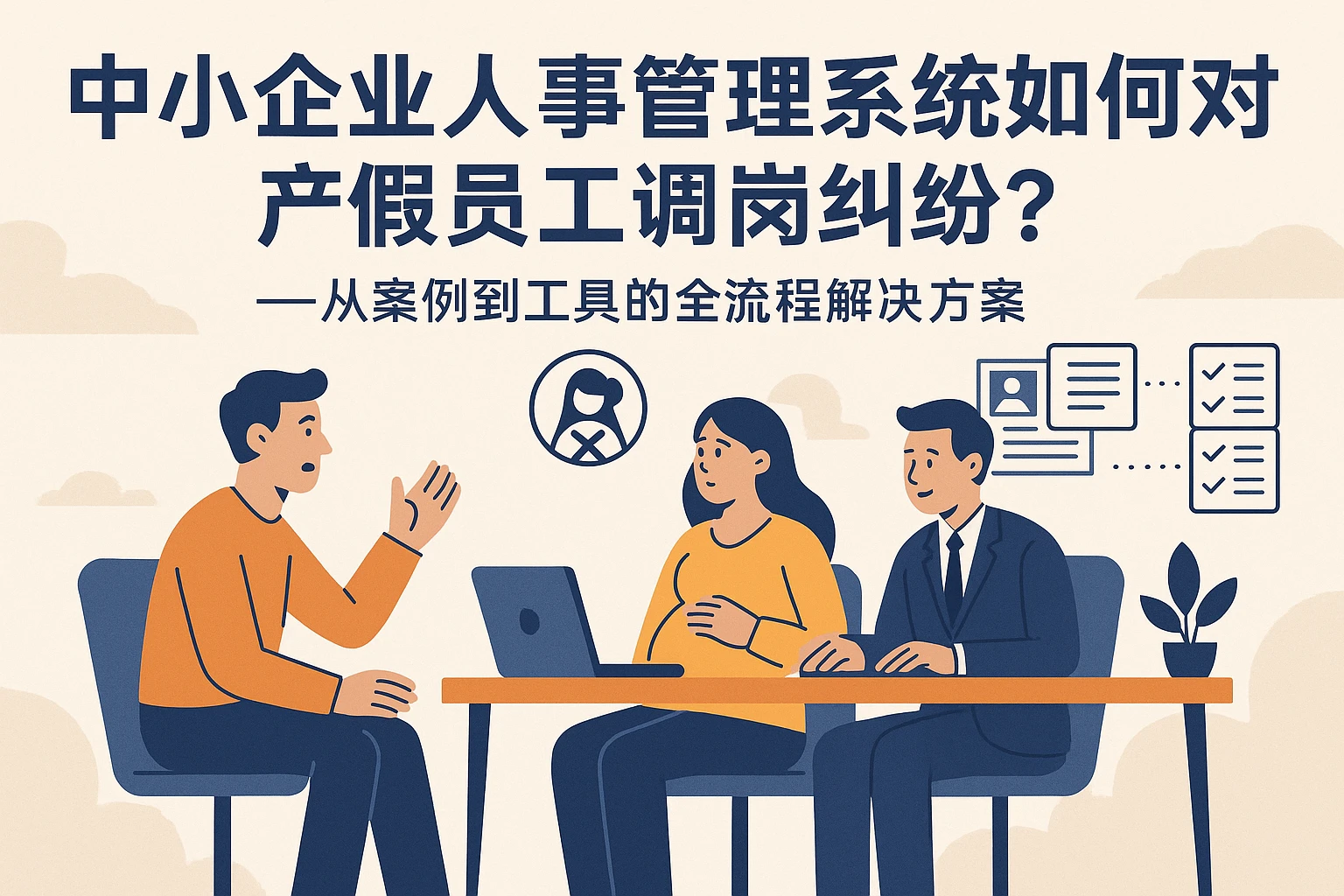 中小企业人事管理系统如何应对产假员工调岗纠纷？——从案例到工具的全流程解决方案
