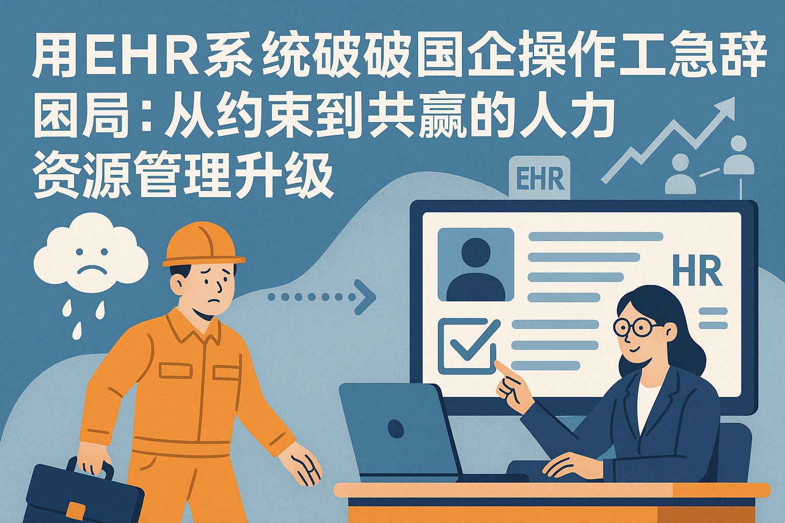 用EHR系统破解国企操作工急辞困局：从约束到共赢的人力资源管理升级