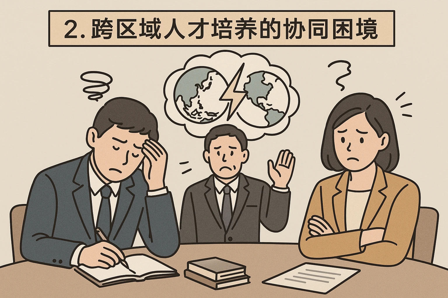 2. 跨区域人才培养的协同困境