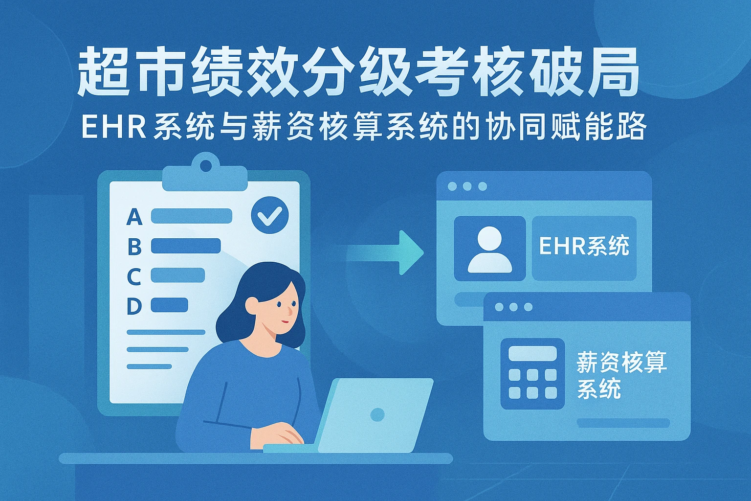 超市绩效分级考核破局：EHR系统与薪资核算系统的协同赋能之路