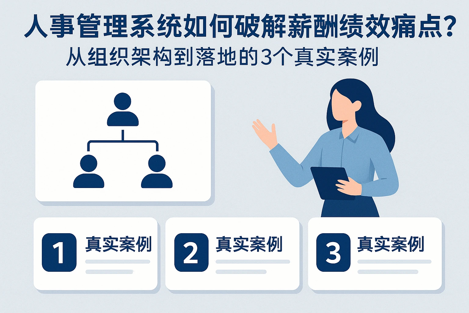 人事管理系统如何破解薪酬绩效痛点？从组织架构到落地的3个真实案例