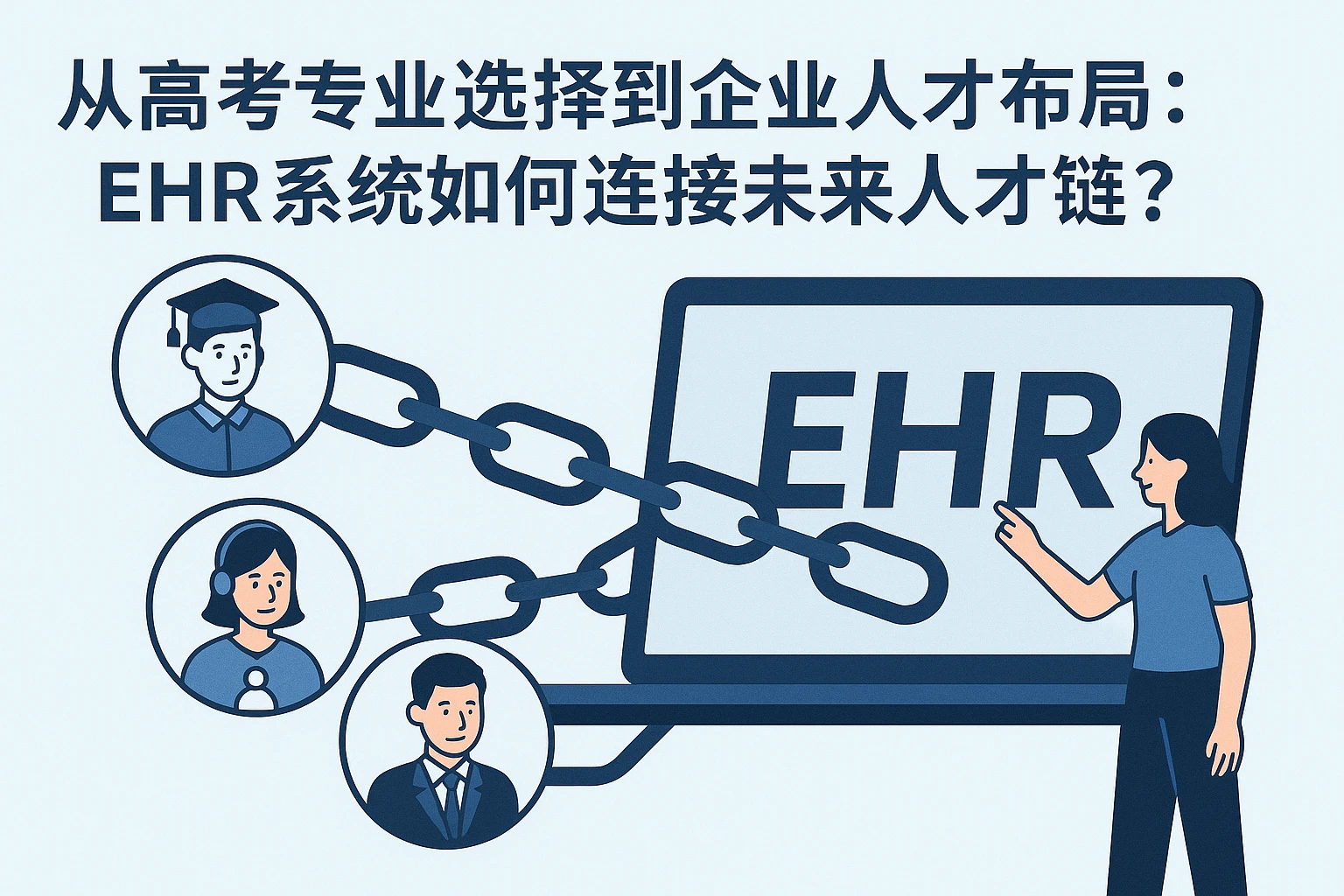 从高考专业选择到企业人才布局：ehr系统如何连接未来人才链？