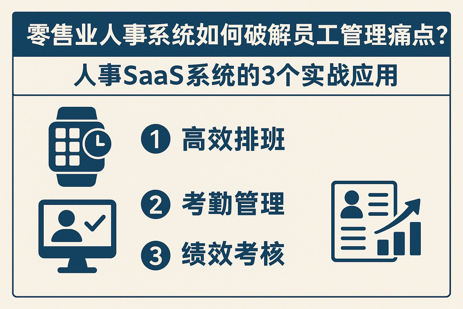 零售业人事系统如何破解员工管理痛点？人事SaaS系统的3个实战应用