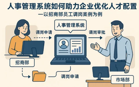 人事管理系统如何助力企业优化人才配置——以招商部员工调岗案例为例