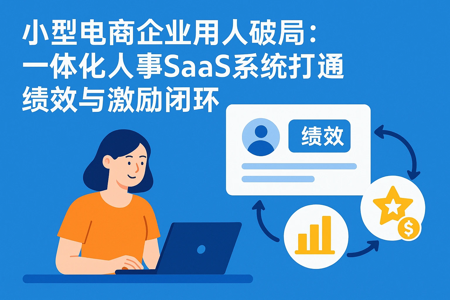 小型电商企业用人破局：一体化人事SaaS系统打通绩效与激励闭环