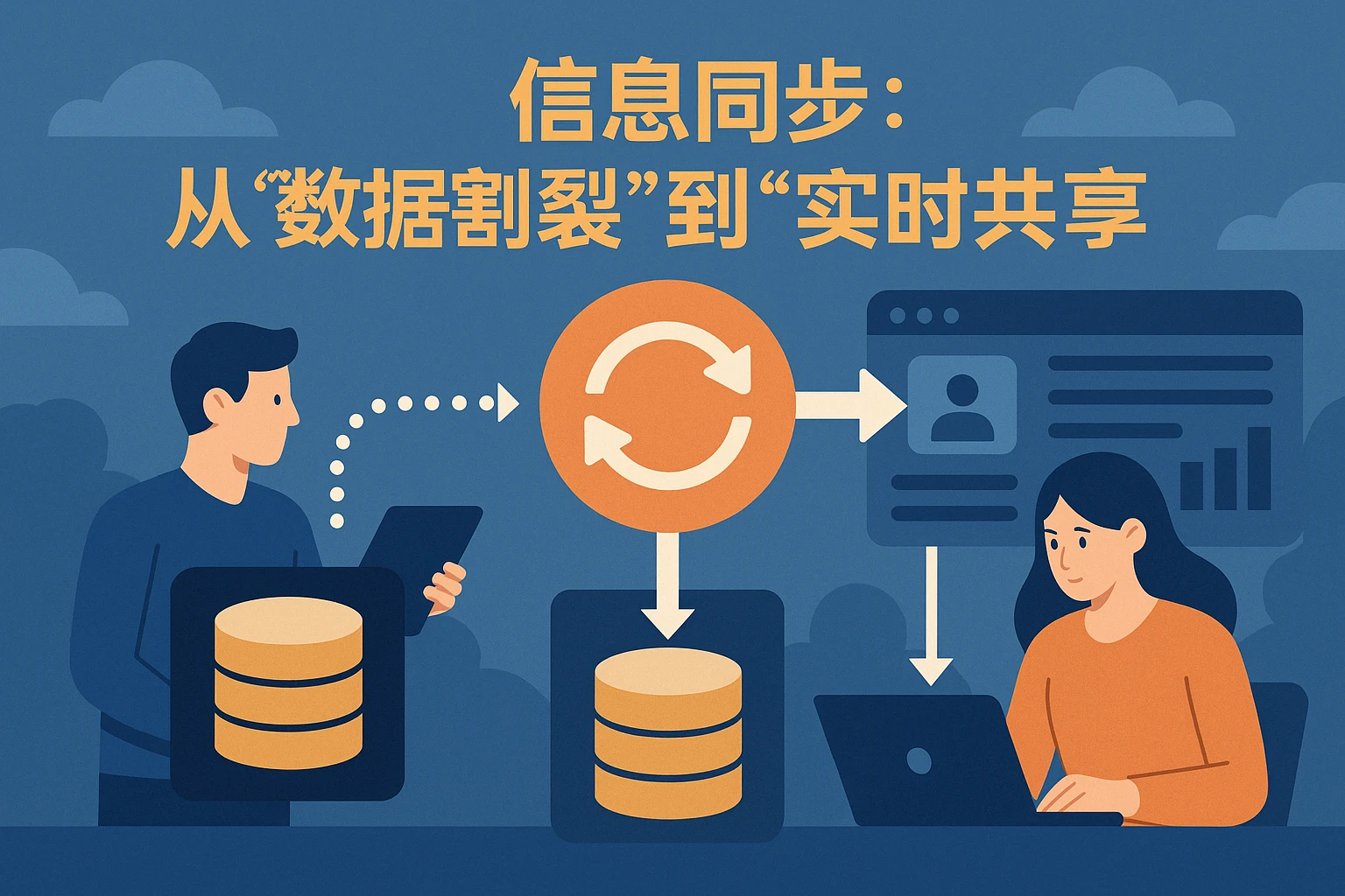 2. 信息同步：从“数据割裂”到“实时共享”