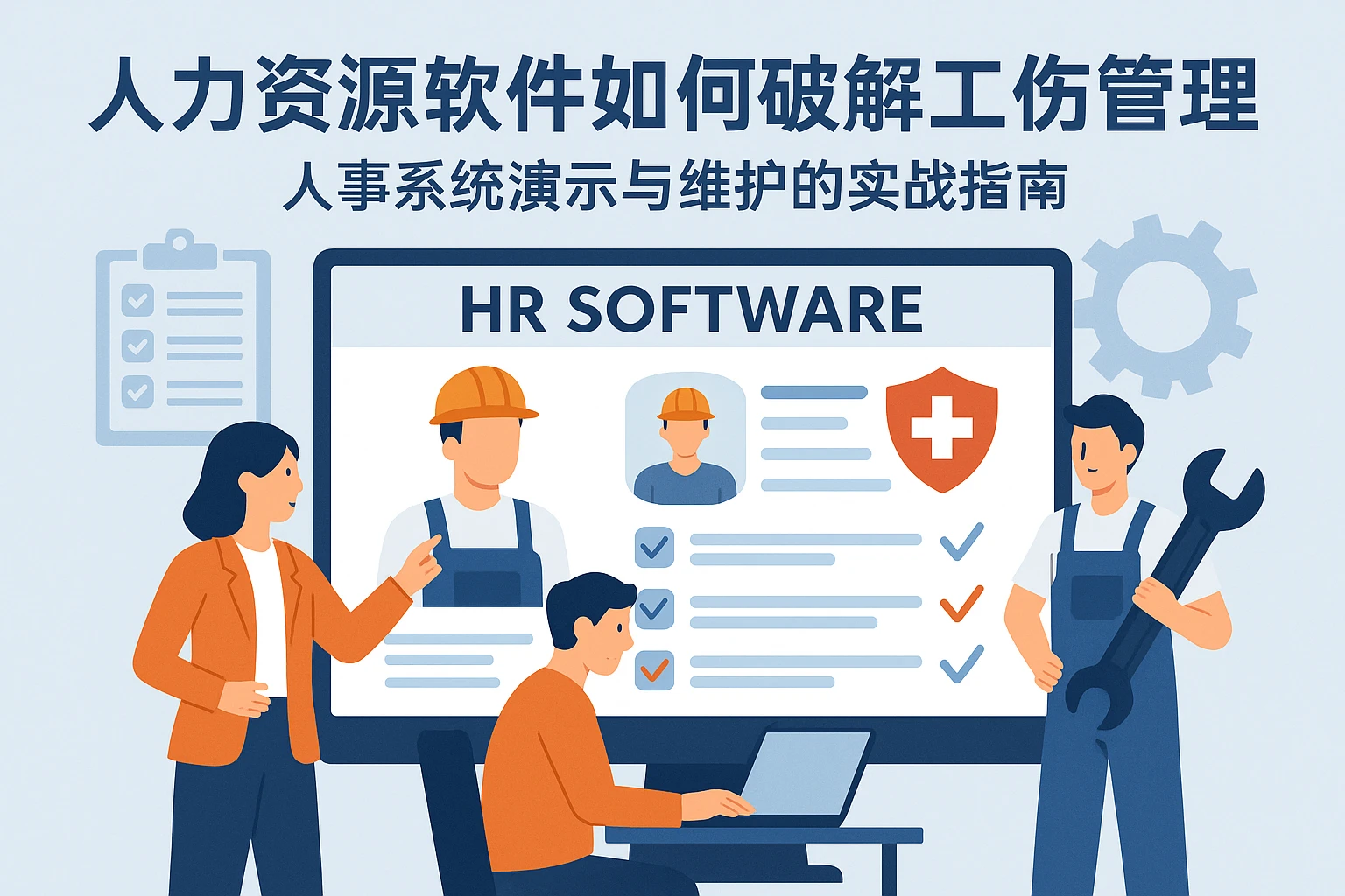 人力资源软件如何破解工伤管理难题？人事系统演示与维护的实战指南