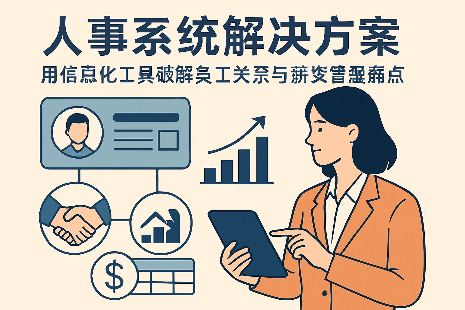 人事系统解决方案：用信息化工具破解员工关系与薪资管理痛点