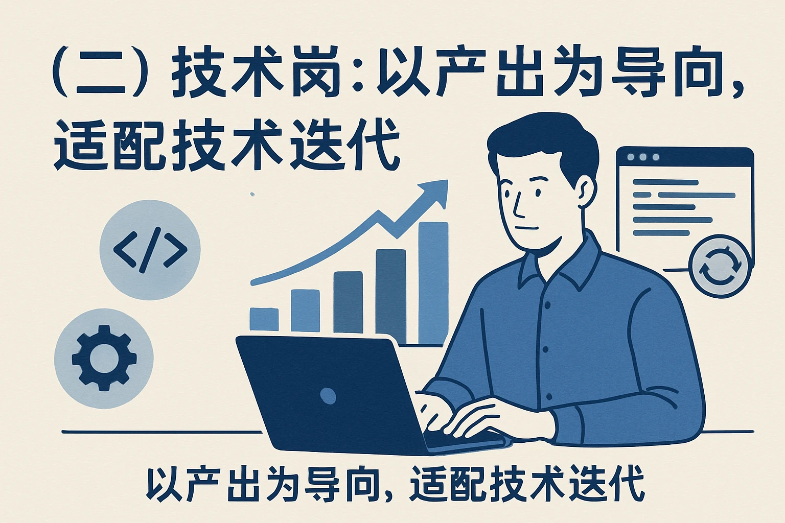 （二）技术岗：以产出为导向，适配技术迭代