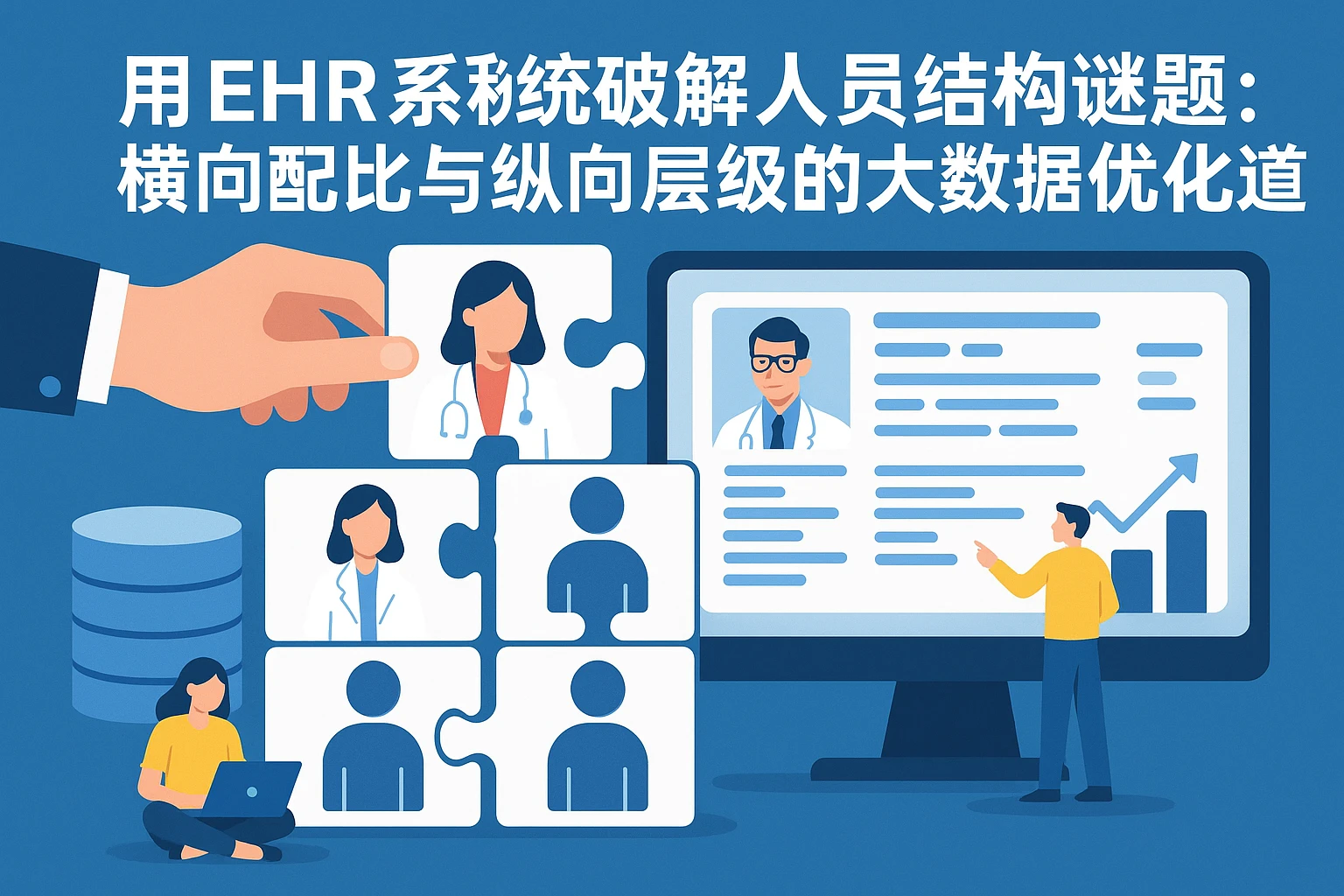 用EHR系统破解人员结构谜题：横向配比与纵向层级的大数据优化之道