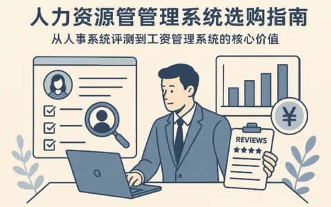 人力资源管理系统选购指南：从人事系统评测到工资管理系统的核心价值