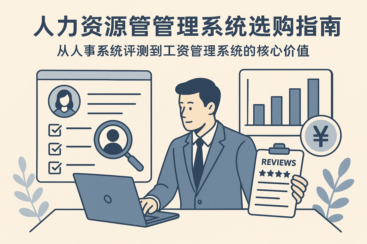 人力资源管理系统选购指南：从人事系统评测到工资管理系统的核心价值