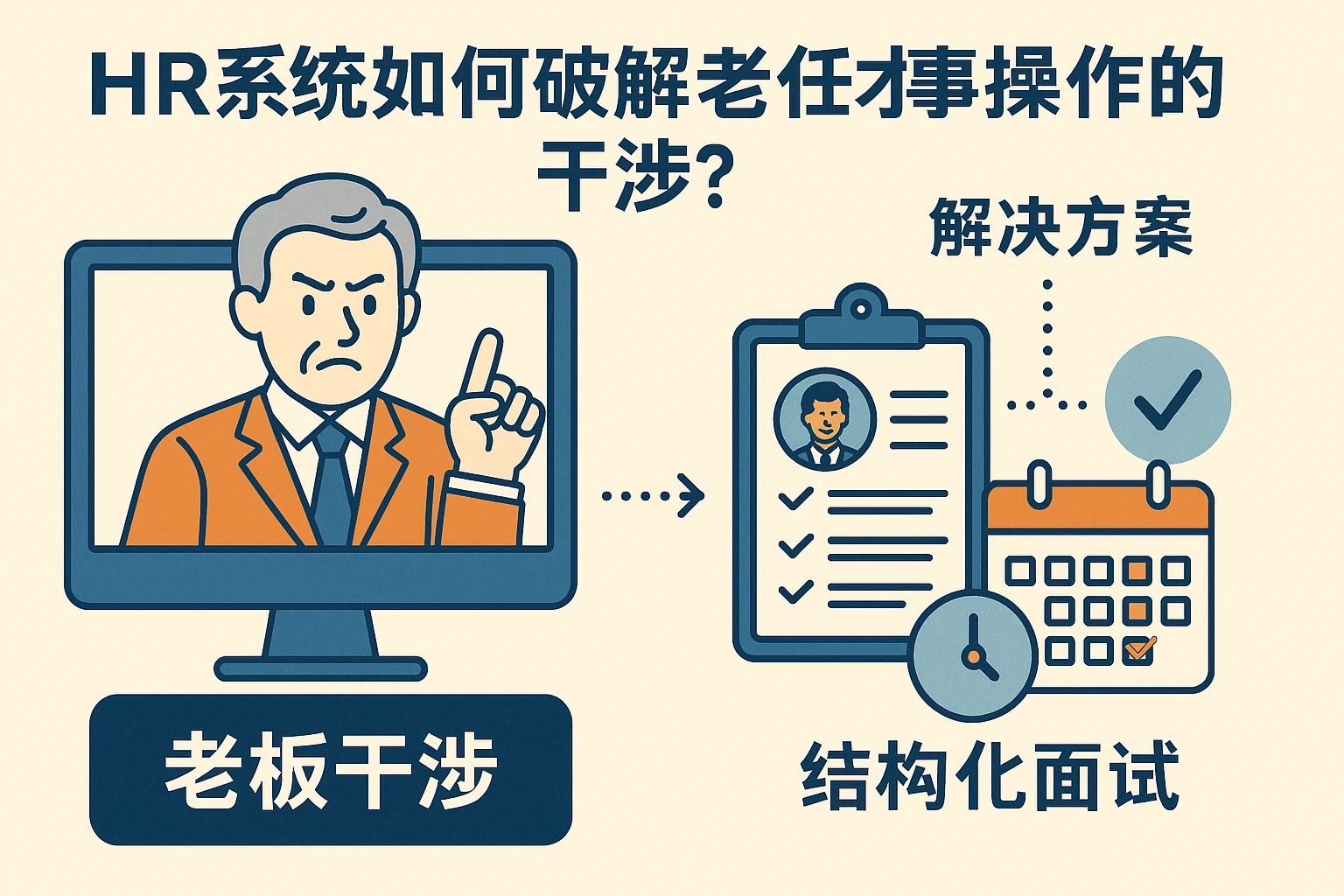 HR系统如何破解老板对人事操作的干涉？从结构化面试到考勤管理的解决方案