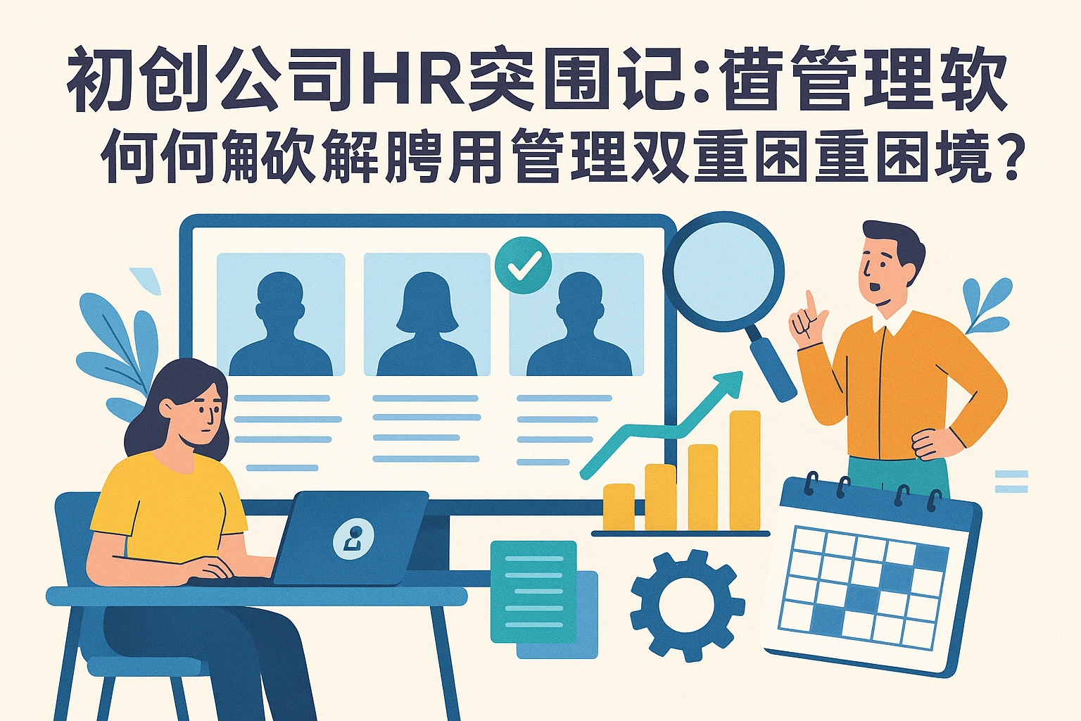 初创公司HR突围记：人事管理软件如何破解招聘与管理双重困境？