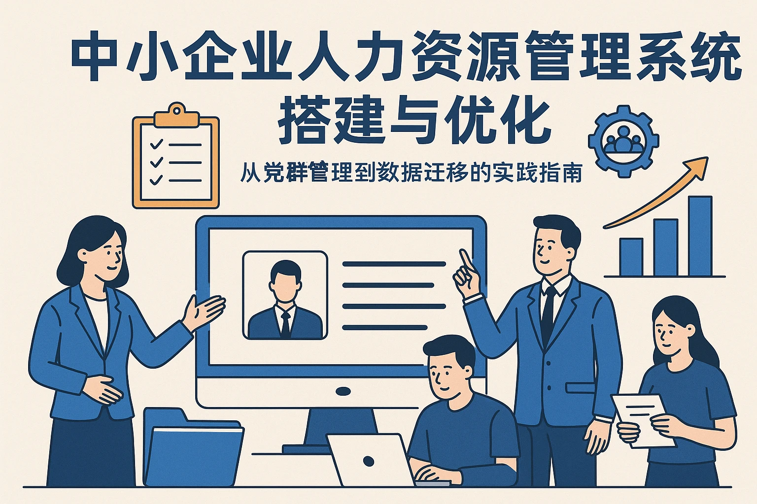 中小企业人力资源管理系统搭建与优化：从党群管理到数据迁移的实践指南