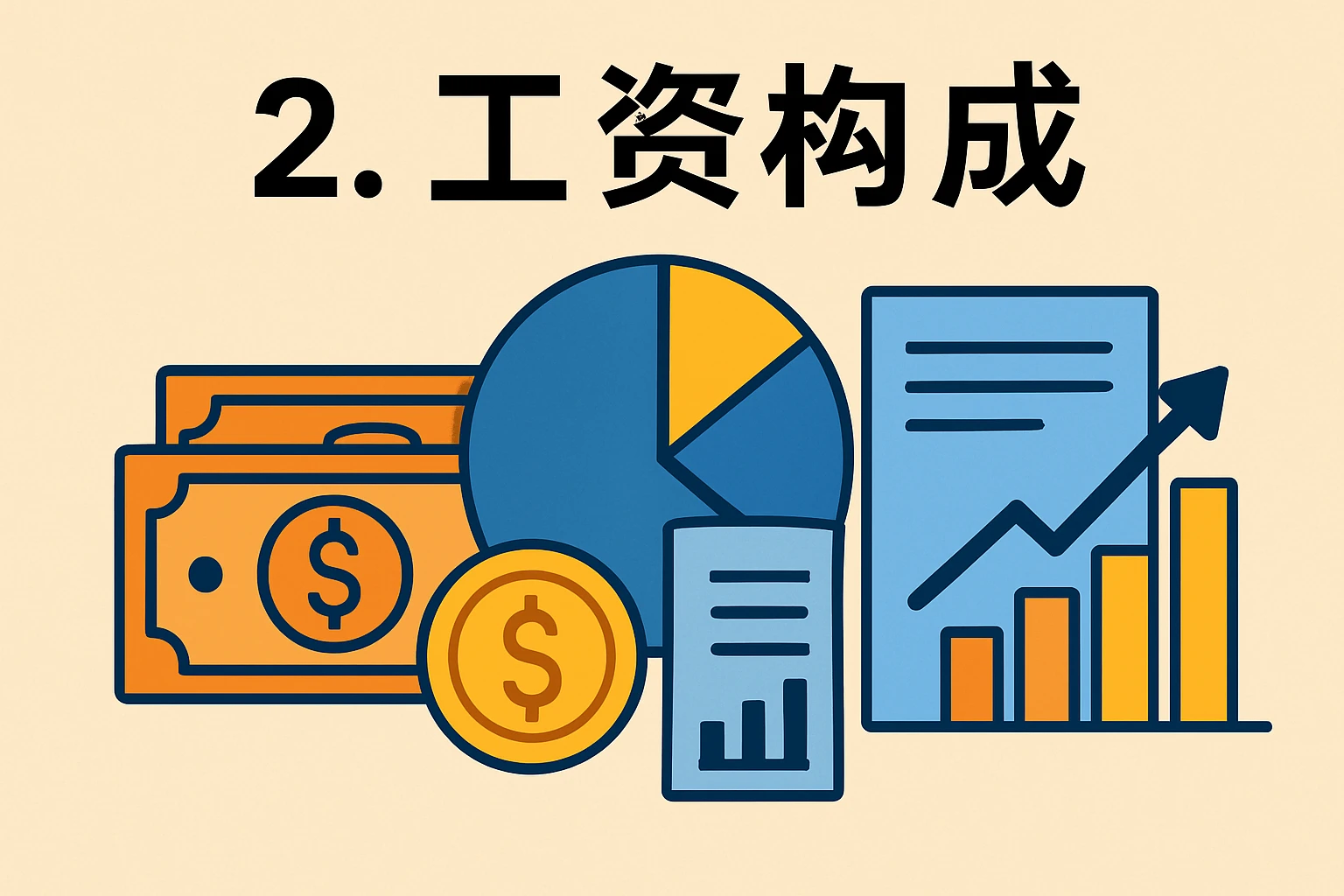 2. 工资构成