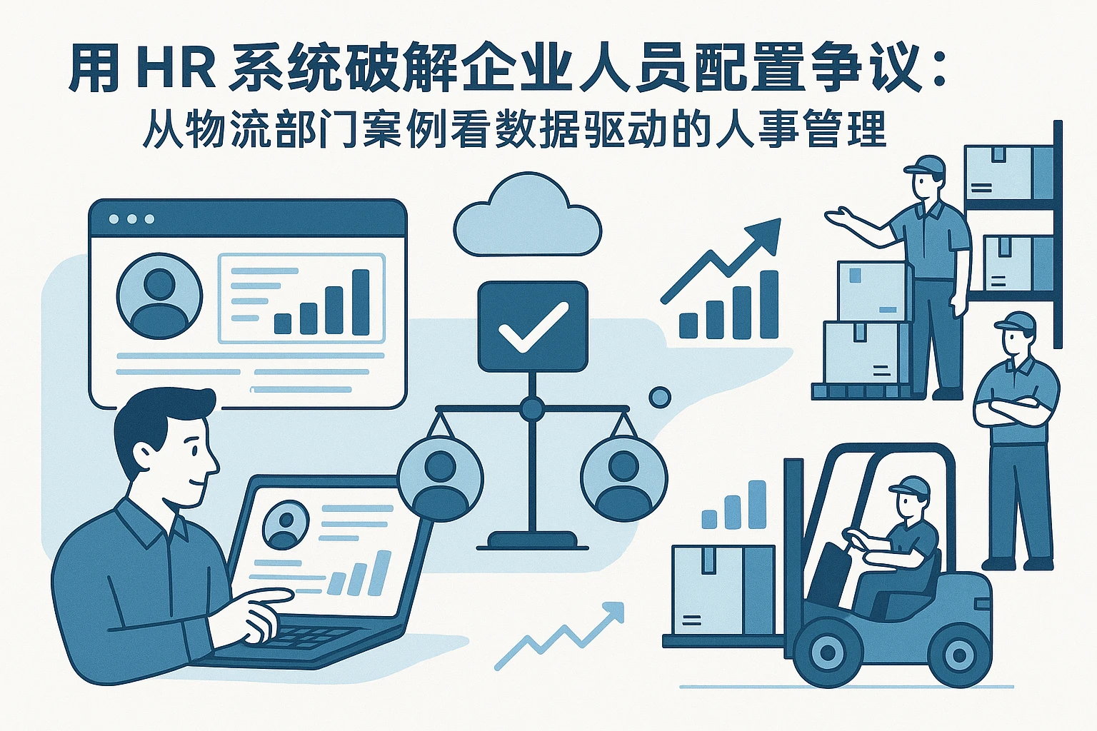 用HR系统破解企业人员配置争议：从物流部门案例看数据驱动的人事管理
