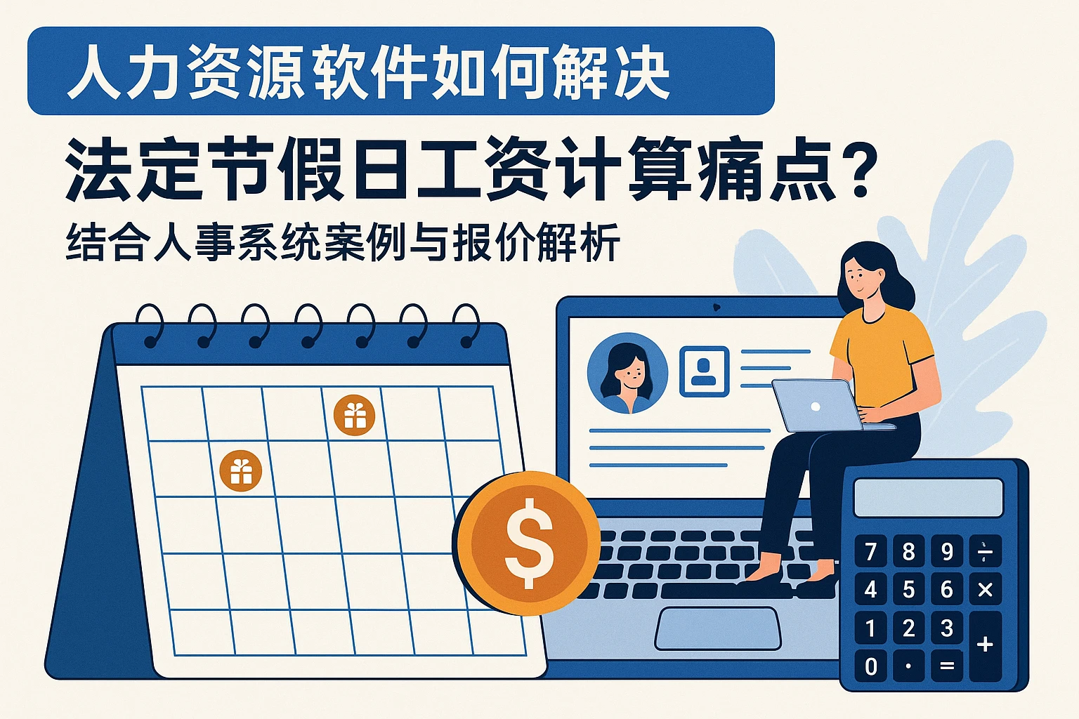 人力资源软件如何解决法定节假日工资计算痛点？结合人事系统案例与报价解析