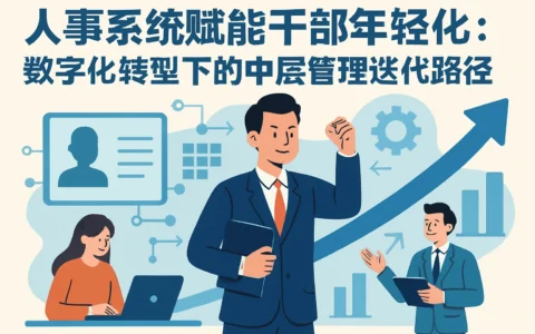 人事系统赋能干部年轻化：数字化转型下的中层管理迭代路径